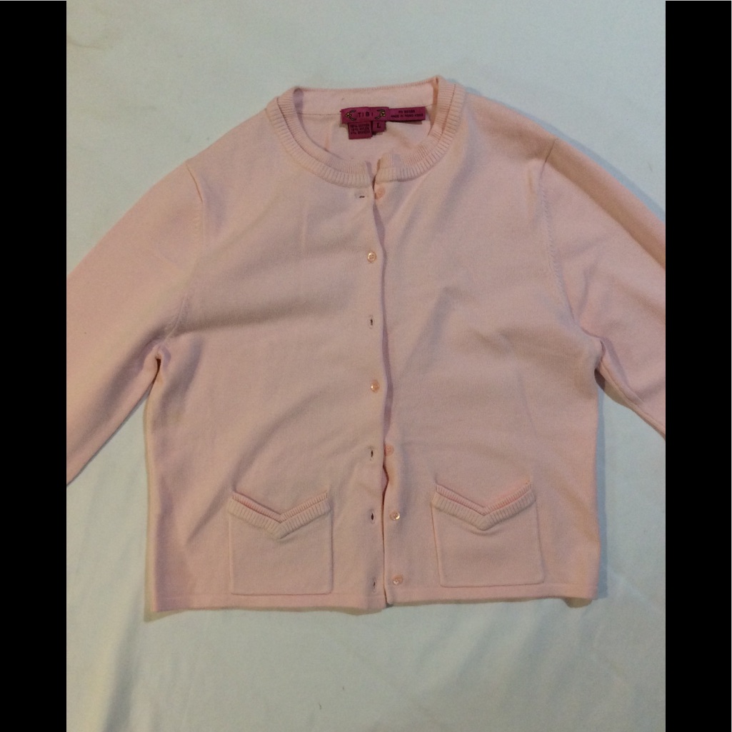 Tibia Button Front Sweater Large